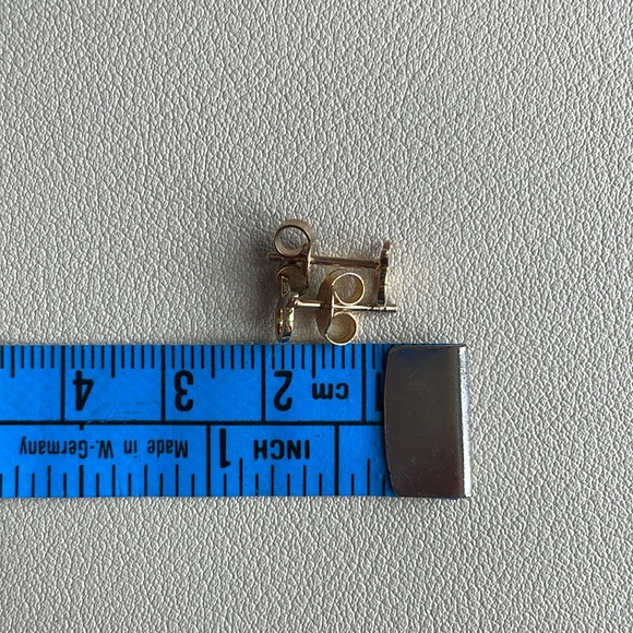 Solid Gold Zodiac Taurus Studs Essential Jewelry from Local Eclectic - Picture 7 of 7